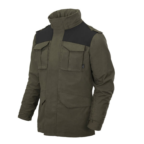 Jacket M65 Covert Helikon-Tex Law Enforcement Taiga Πράσινο Μαύρο | www.lightgear.gr
