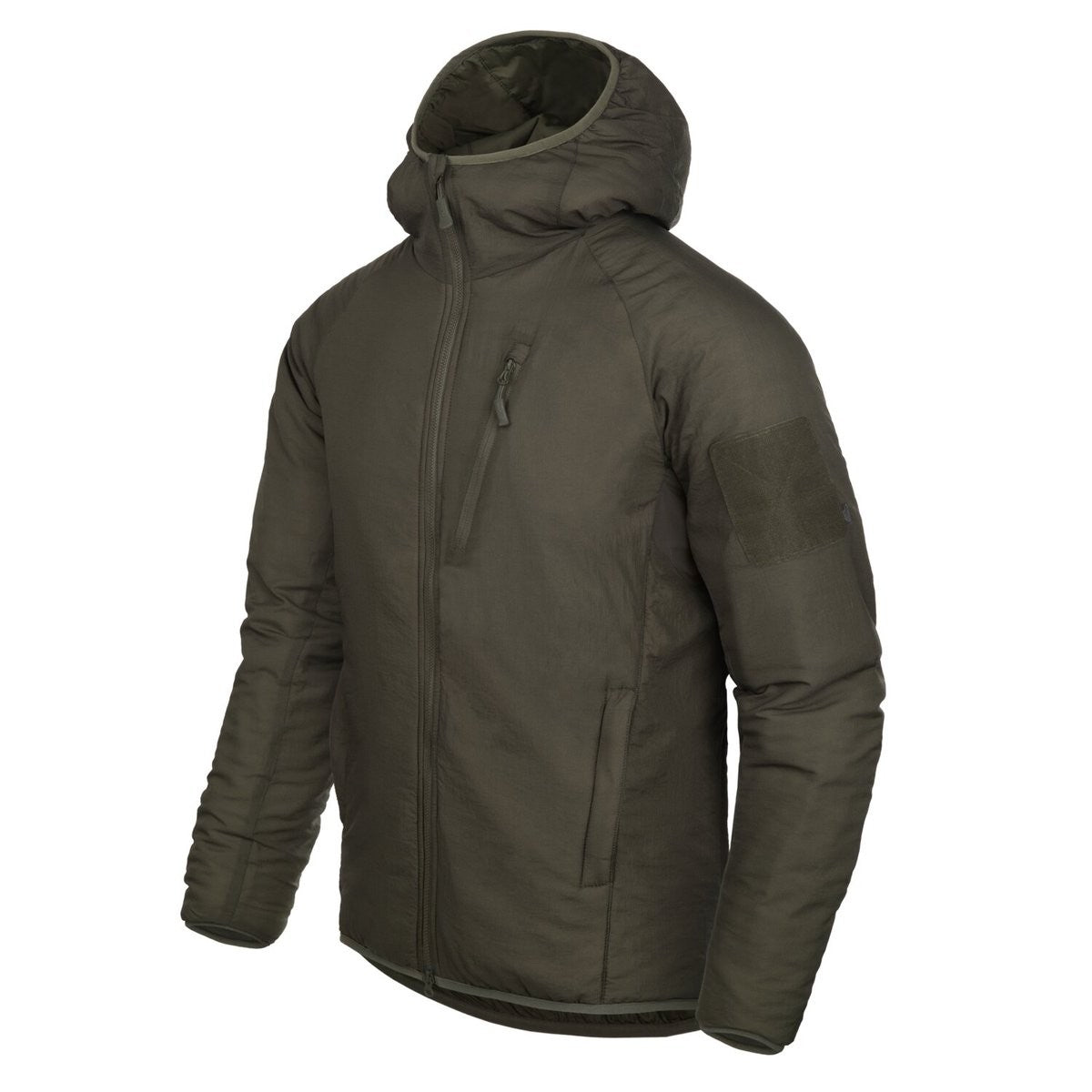 Jacket Wolfhound Hoodie Helikon-Tex Outback Windpack Nylon Taiga Πράσινο | www.lightgear.gr