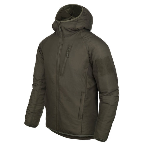 Jacket Wolfhound Hoodie Helikon-Tex Outback Windpack Nylon Taiga Πράσινο | www.lightgear.gr