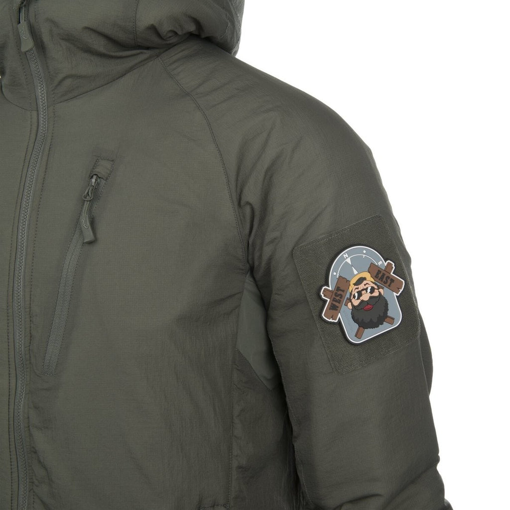 Jacket Wolfhound Hoodie Helikon-Tex Outback Windpack Nylon Taiga Πράσινο | www.lightgear.gr