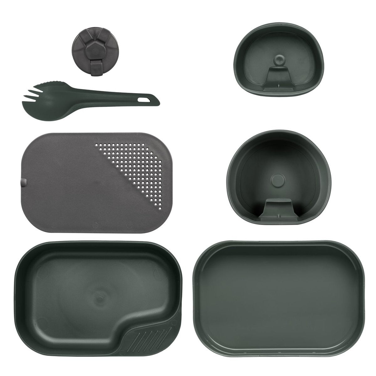 Σετ Φαγητού Wildo Camp-A-Box Complete Λαδί | www.lightgear.gr