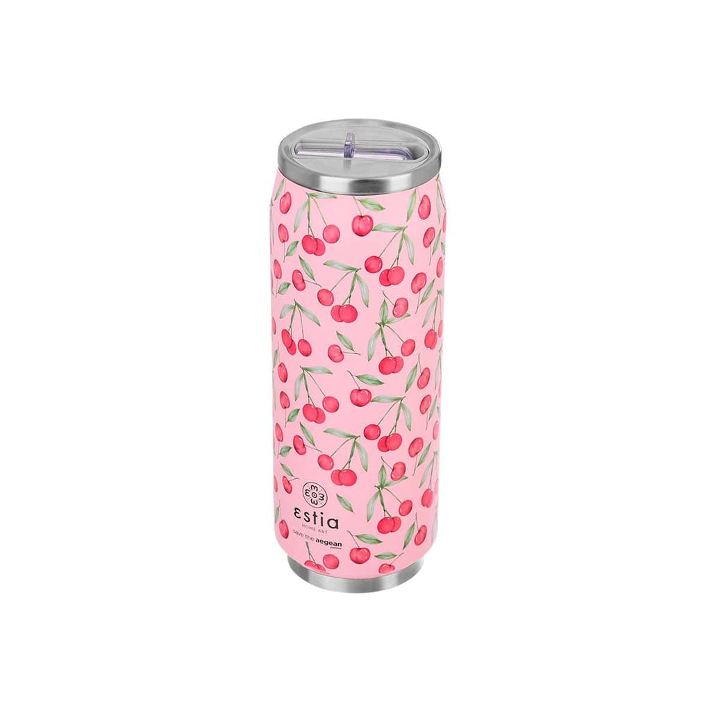 Ανοξείδωτο Θερμός με Καλαμάκι Estia Save the Aegean 500ml | www.lightgear.gr