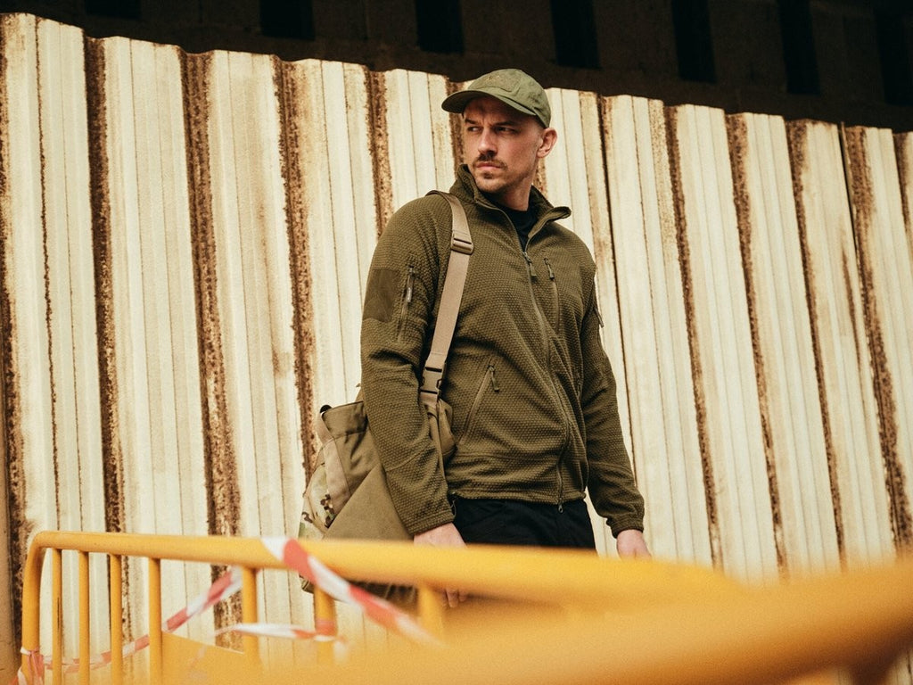 Μπουφάν Alpha Tactical Helikon-Tex Grid Fleece Μαύρο | www.lightgear.gr