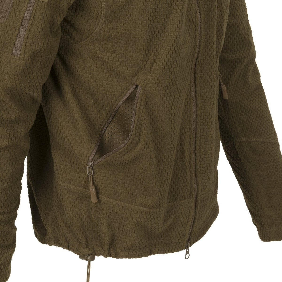 Μπουφάν Alpha Tactical Helikon-Tex Grid Fleece Λαδί | www.lightgear.gr