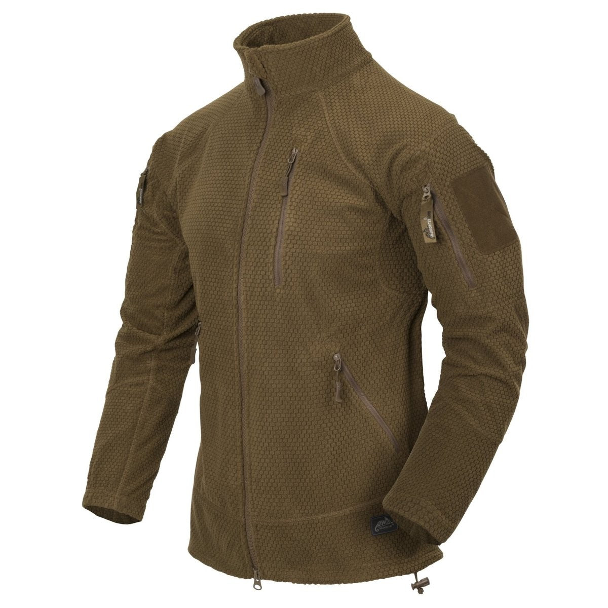 Μπουφάν Alpha Tactical Helikon-Tex Grid Fleece Coyote | www.lightgear.gr