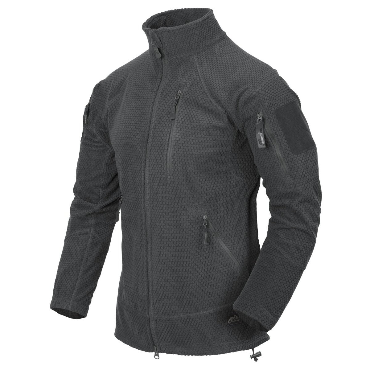 Μπουφάν Alpha Tactical Helikon-Tex Grid Fleece Shadow Γκρι | www.lightgear.gr