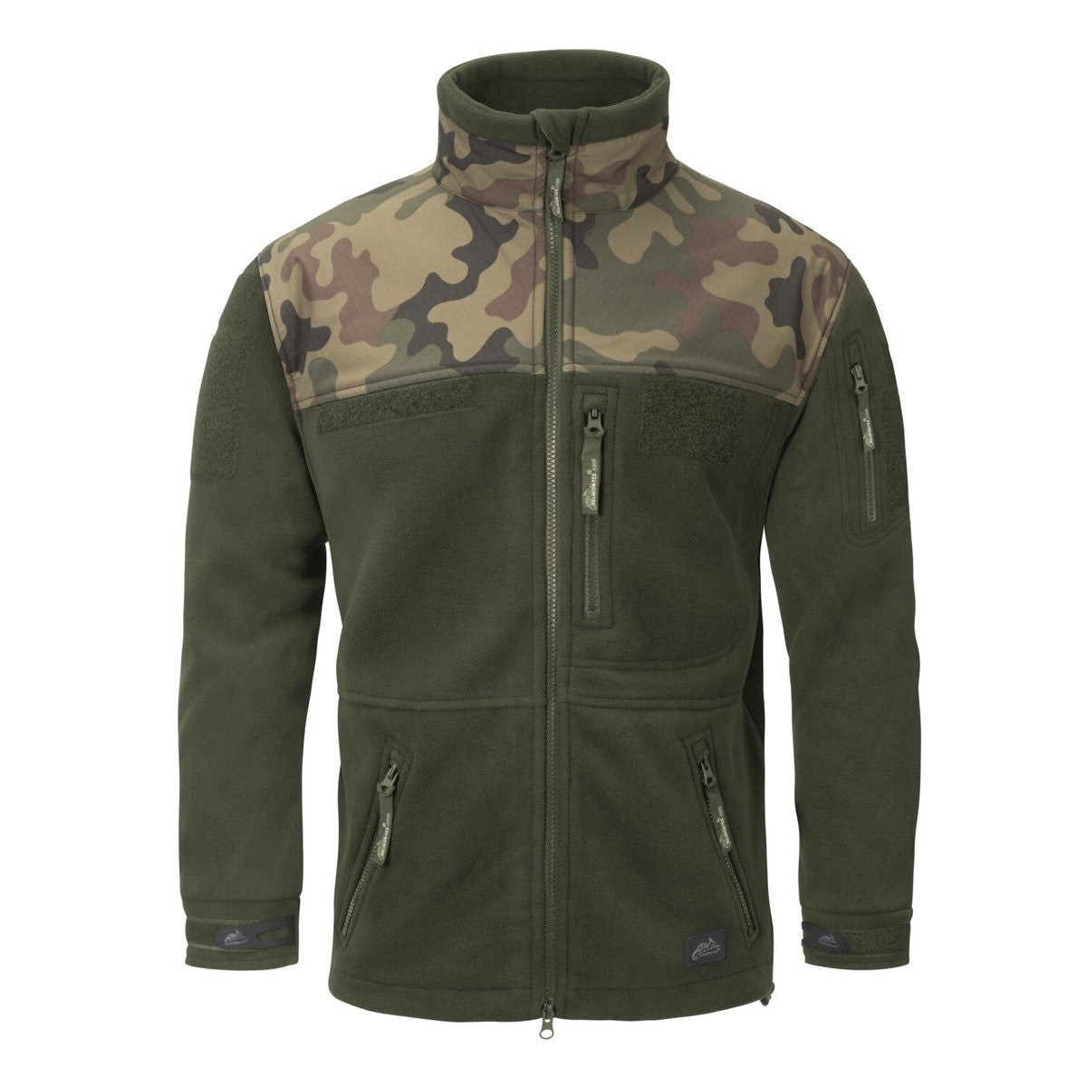 Jacket Infantry Helikon-Tex Patrol Heavy Fleece Μαύρο/PL Woodland | www.lightgear.gr
