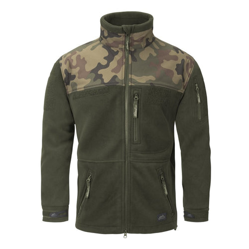 Jacket Infantry Helikon-Tex Patrol Heavy Fleece Λαδί/PL Woodland | www.lightgear.gr