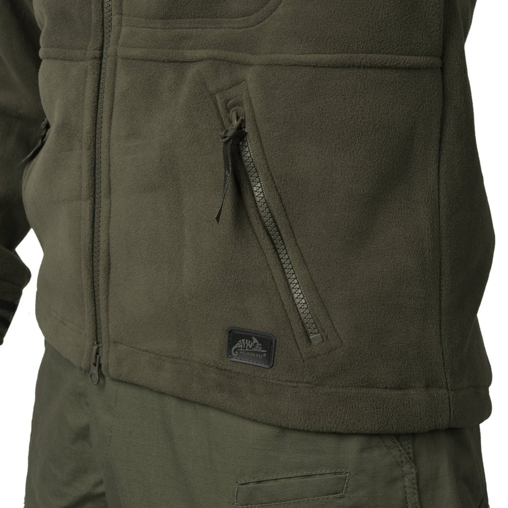 Jacket Infantry Helikon-Tex Patrol Heavy Fleece Λαδί/PL Woodland | www.lightgear.gr