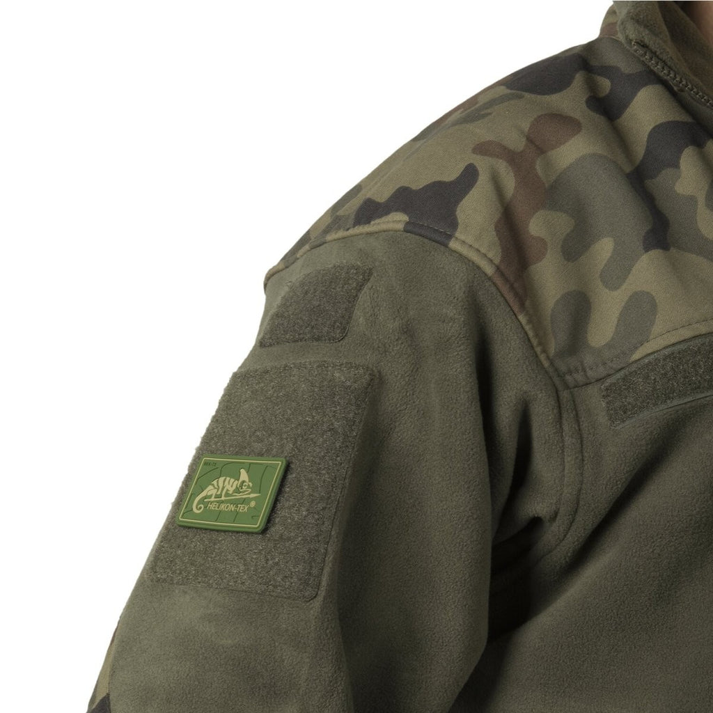 Jacket Infantry Helikon-Tex Patrol Heavy Fleece Λαδί/PL Woodland | www.lightgear.gr