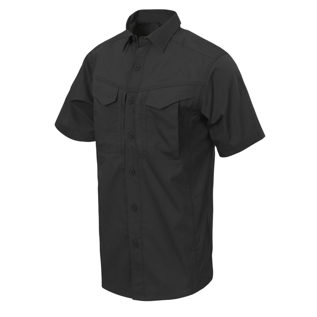 Πουκάμισο Defender Mk2 Helikon-Tex Law Enforcement Κοντομάνικο Μαύρο | www.lightgear.gr