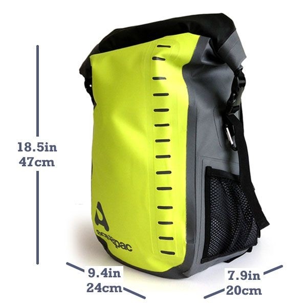 Αδιάβροχο Σακίδιο Aquapac Toccoa TrailProof 28L Lime | www.lightgear.gr