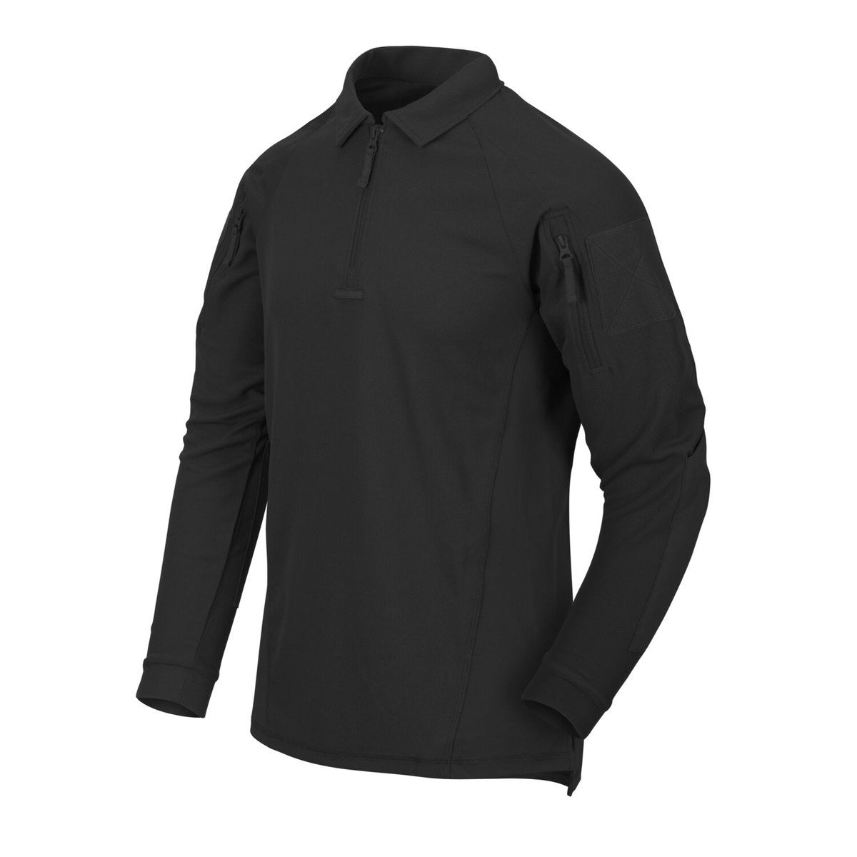 Polo Range Shirt Helikon-Tex TopCool Μαύρο | www.lightgear.gr