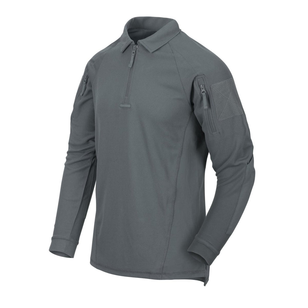 Polo Range Shirt Helikon-Tex TopCool Shadow Γκρι | www.lightgear.gr