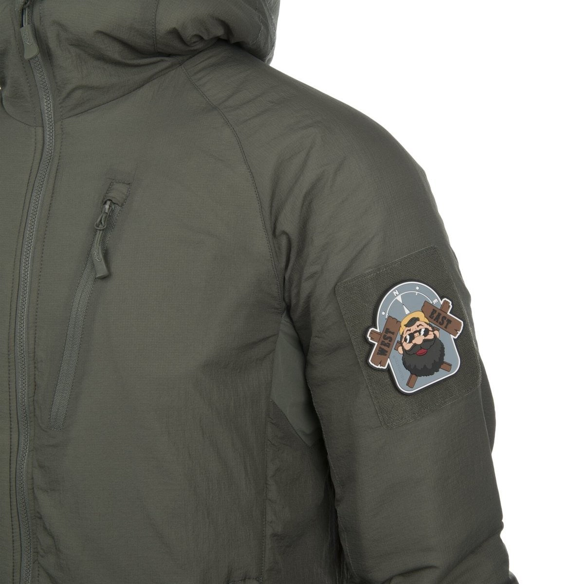 Jacket Wolfhound Hoodie Helikon-Tex Outback Windpack Nylon PenCott WildWood | www.lightgear.gr