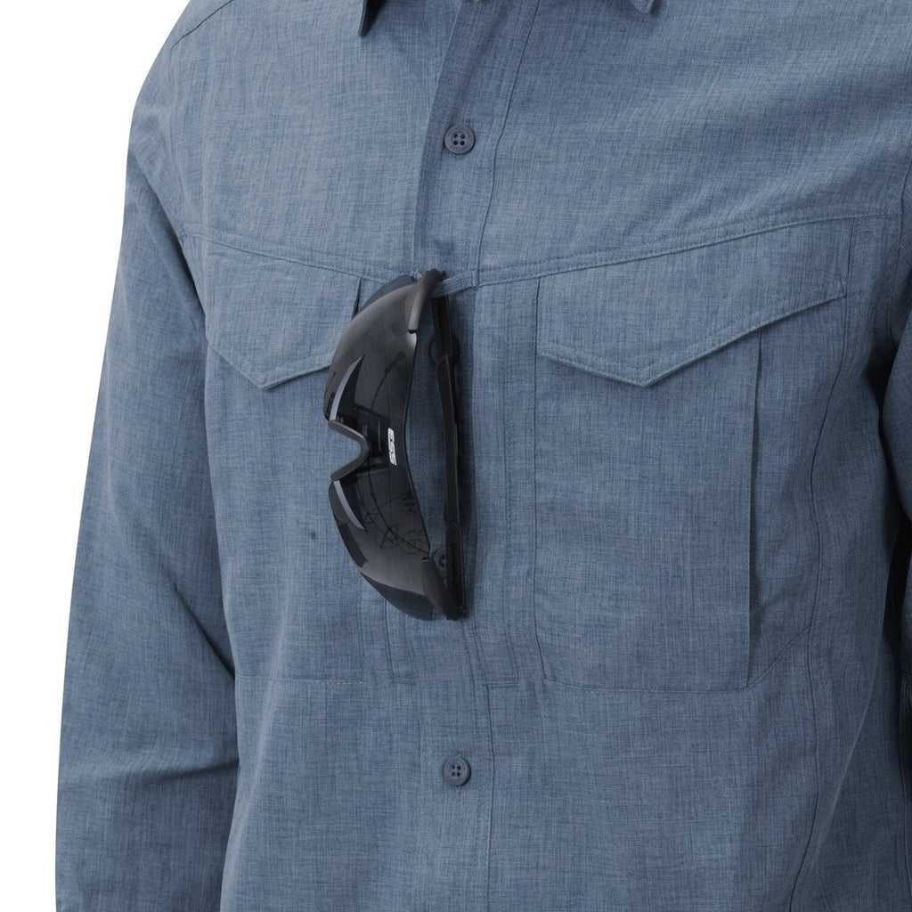 Πουκάμισο Defender Mk2 Gentleman Helikon-Tex Urban Μελανζέ Μπλε | www.lightgear.gr