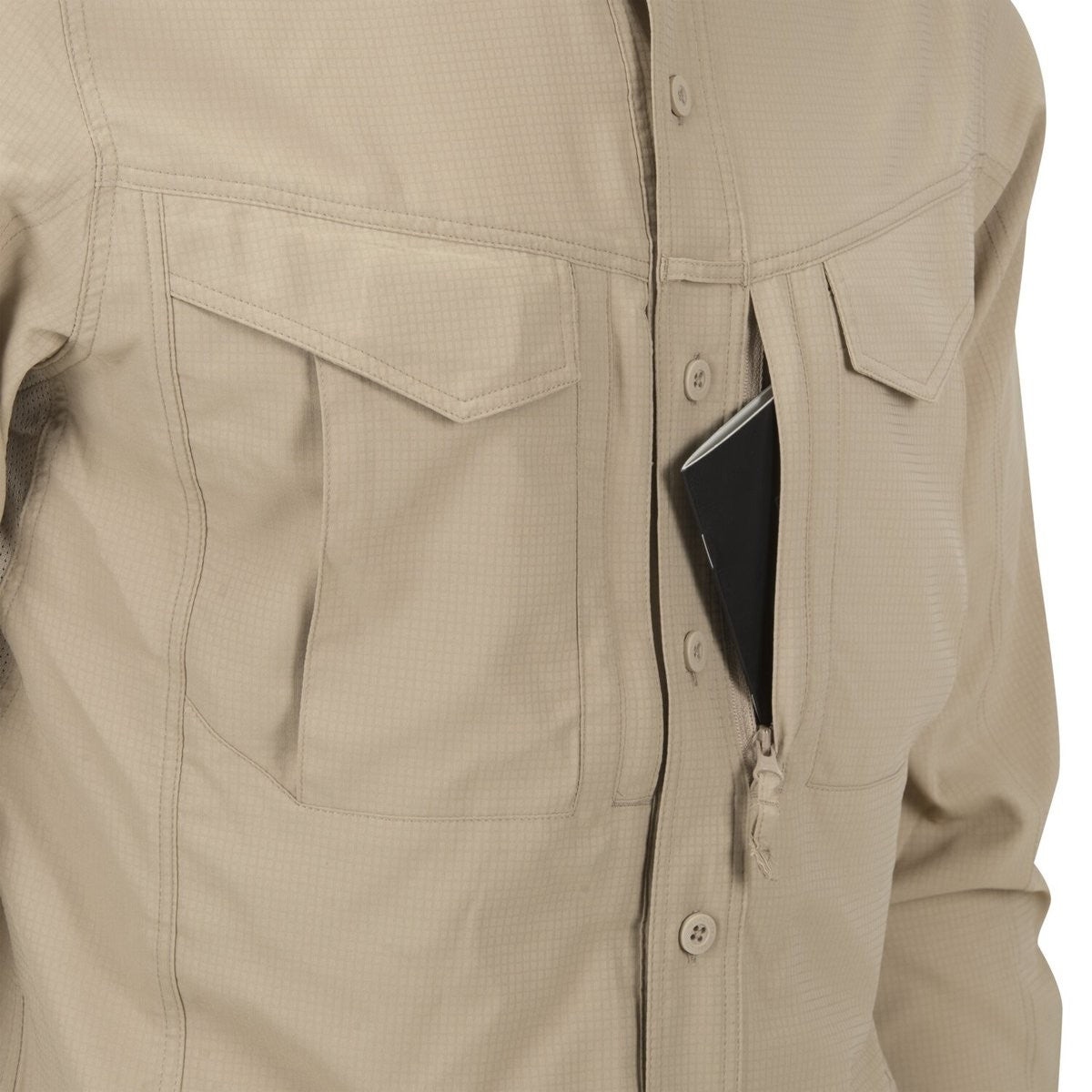 Πουκάμισο Defender Mk2 Tropical Helikon-Tex Outback Ασημί Mink | www.lightgear.gr