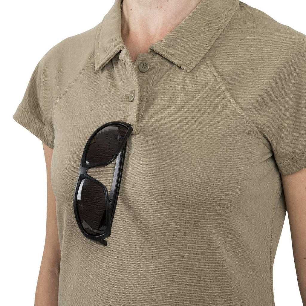 Γυναικείο Polo T-Shirt Helikon-Tex UTL Lite Urban Χακί | www.lightgear.gr