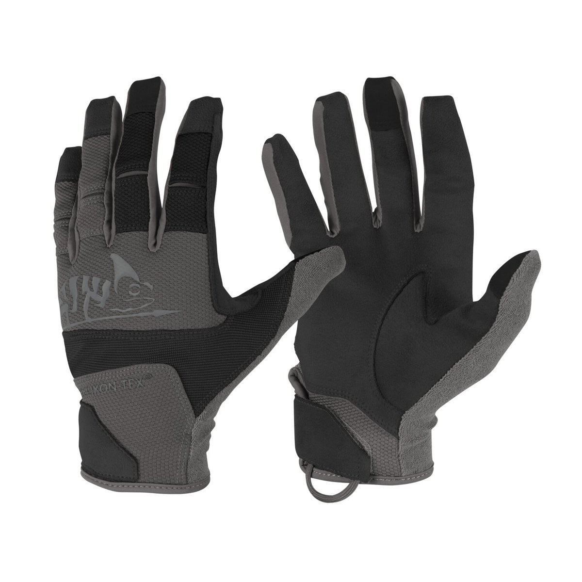 Γάντια Tactical Helikon-Tex Range Μαύρο/Shadow Γκρι | www.lightgear.gr