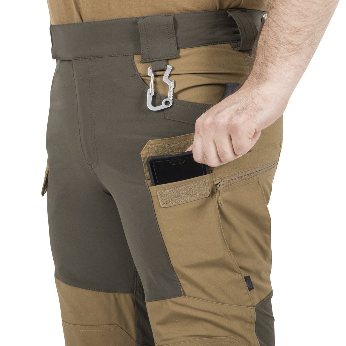 Παντελόνι HOP Helikon-Tex Outback Taiga Πράσινο / Μαύρο | www.lightgear.gr