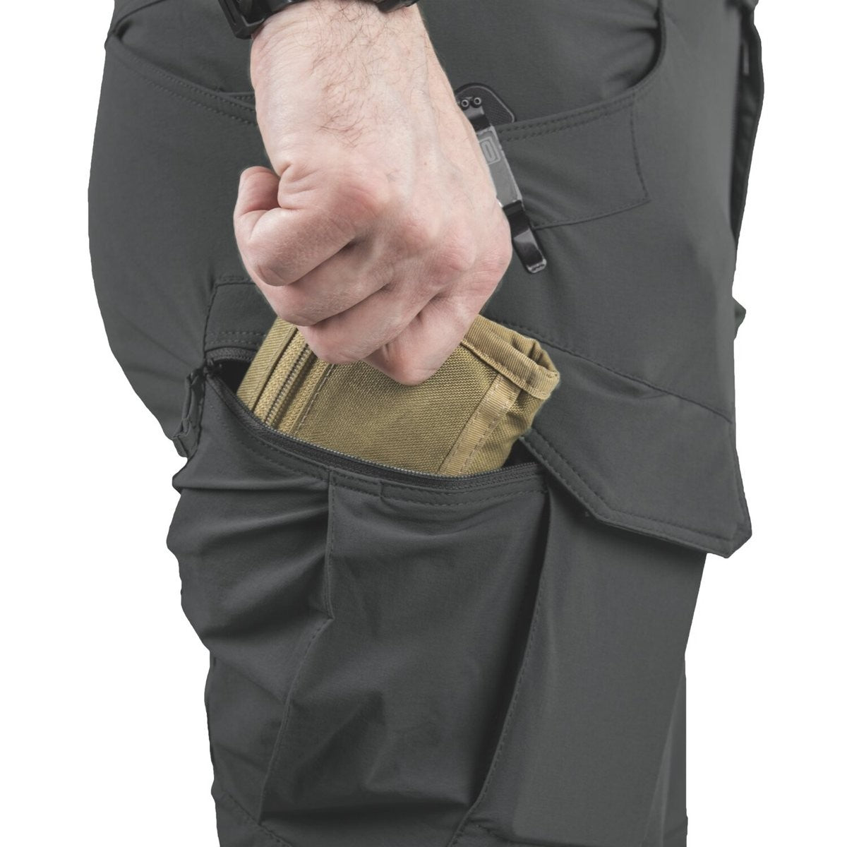 Βερμούδα OTS Helikon-Tex Outback Shadow Γκρι | www.lightgear.gr