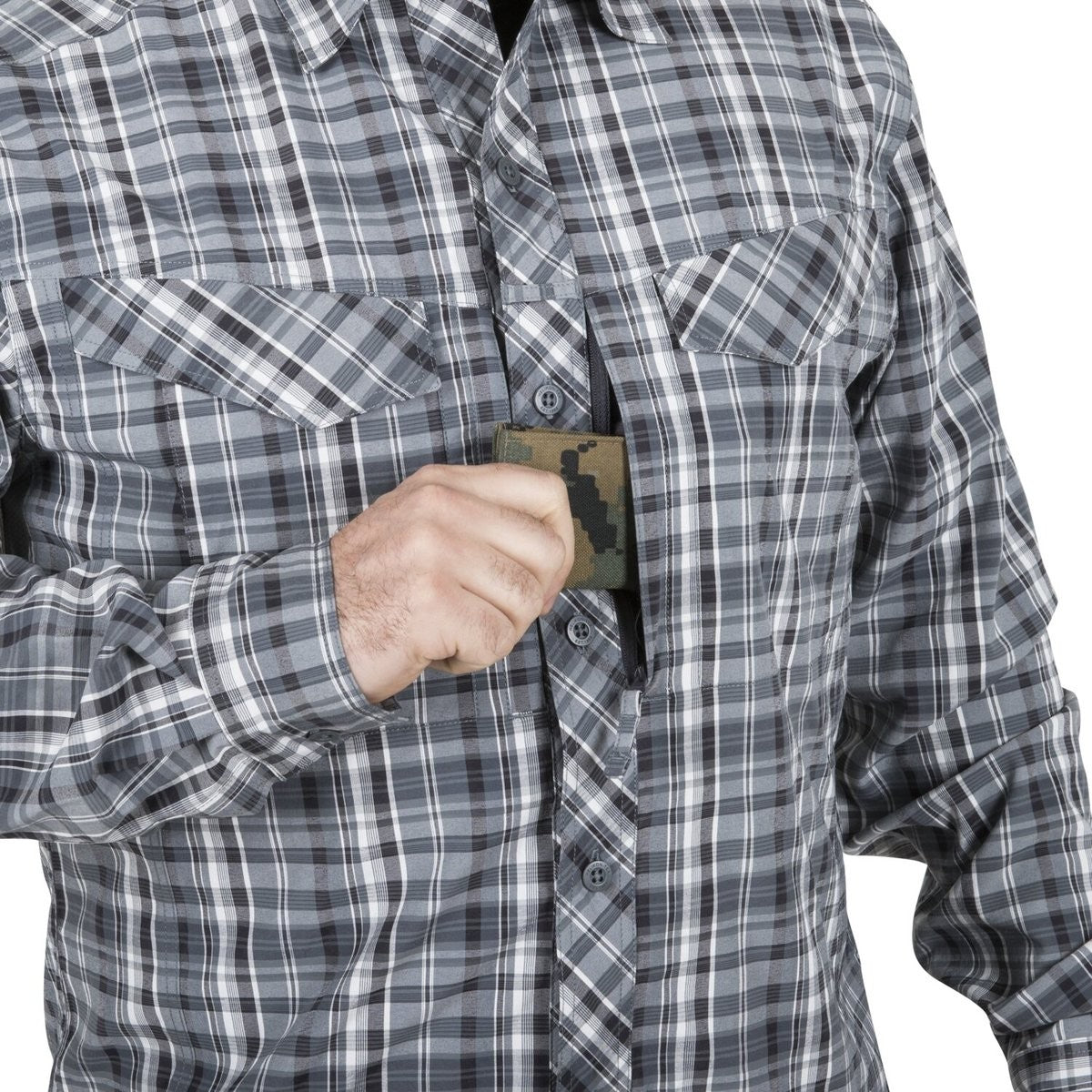 Πουκάμισο Defender Mk2 City Helikon-Tex Pine Plaid | www.lightgear.gr