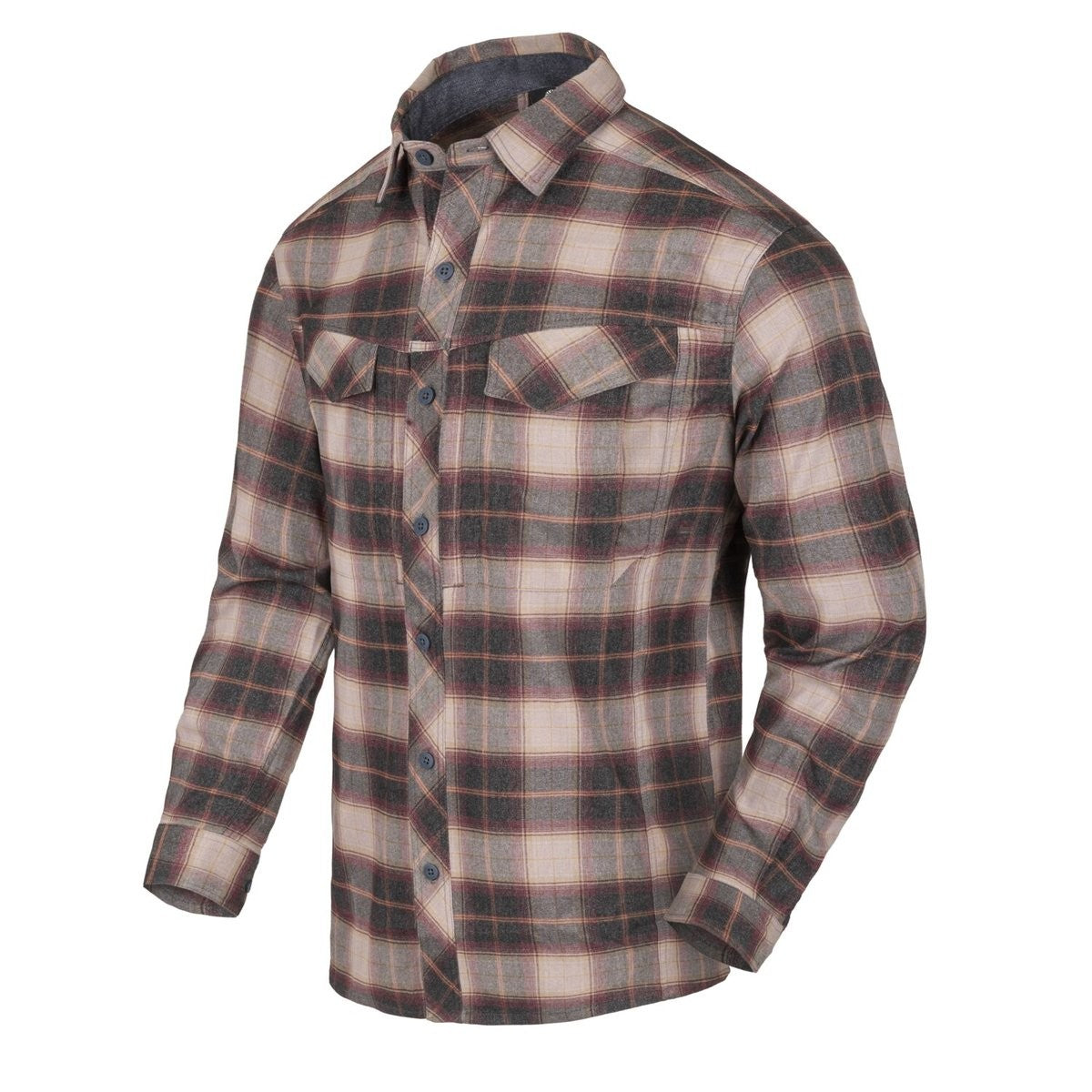 Πουκάμισο Defender Mk2 Pilgrim Helikon-Tex Rust Plaid | www.lightgear.gr