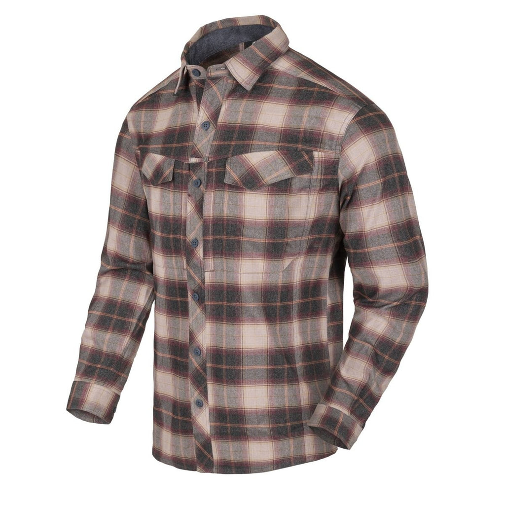 Πουκάμισο Defender Mk2 Pilgrim Helikon-Tex Rust Plaid | www.lightgear.gr