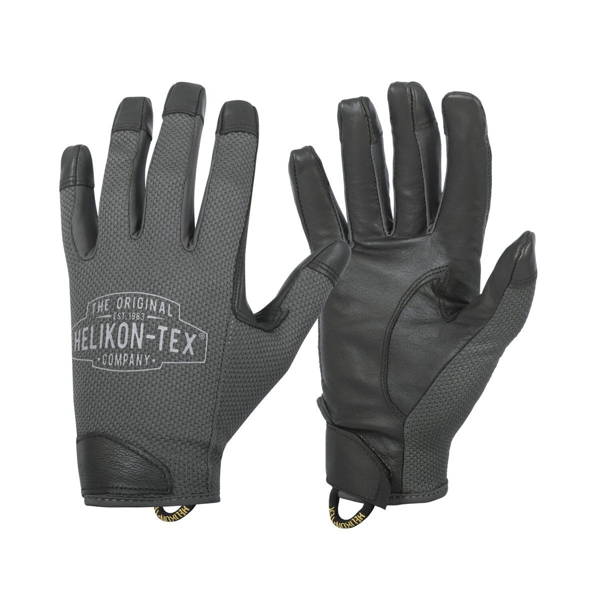Γάντια Helikon-Tex Rangeman Kangaroo Leather Shadow Γκρι/Μαύρο | www.lightgear.gr