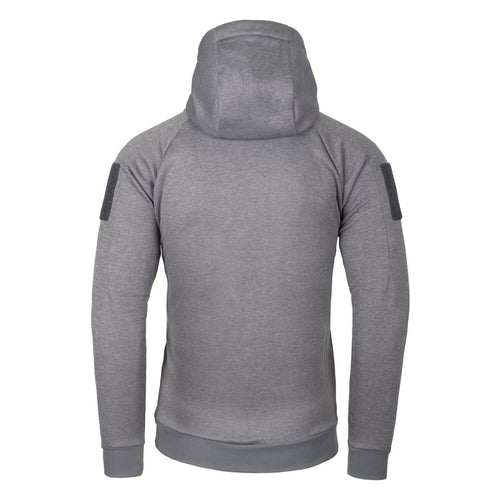 Jacket Urban Hoodie Helikon-Tex Fullzip Μελανζέ Μαύρο-Γκρι | www.lightgear.gr