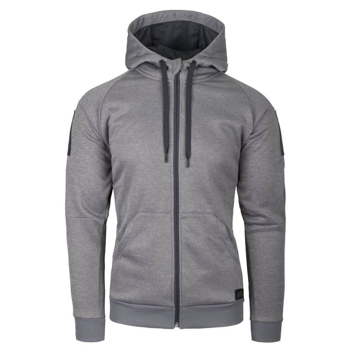 Jacket Urban Hoodie Helikon-Tex Fullzip Μελανζέ Μαύρο-Γκρι | www.lightgear.gr