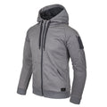 Jacket Urban Hoodie Helikon-Tex Fullzip Melange Γκρι | www.lightgear.gr