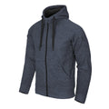 Jacket Covert Hoodie Helikon-Tex Fullzip Melange Μπλε | www.lightgear.gr