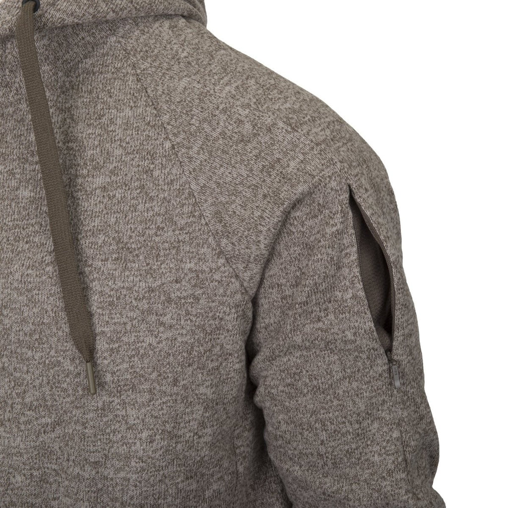 Jacket Covert Hoodie Helikon-Tex Fullzip Μελανζέ Κόκκινο | www.lightgear.gr