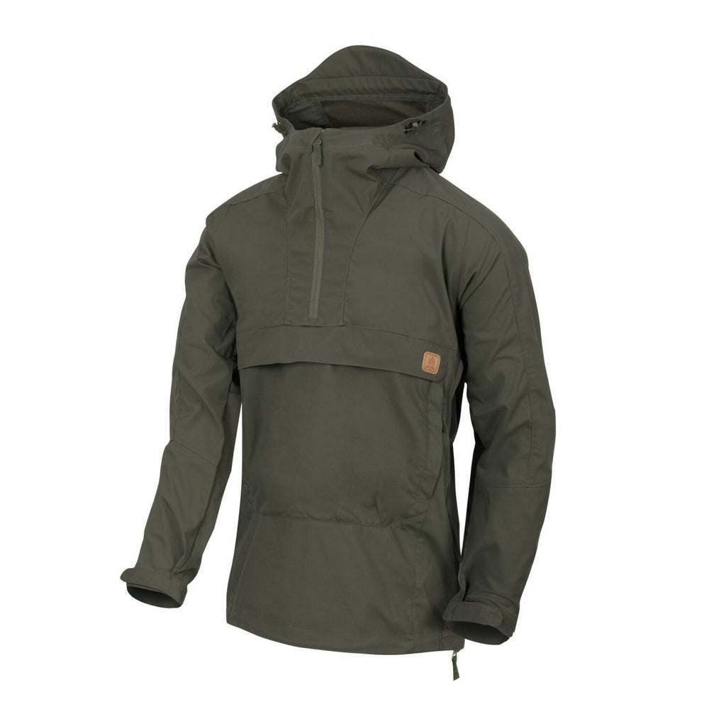 Jacket Woodsman Anorak Helikon-Tex Bushcraft Taiga Πράσινο | www.lightgear.gr