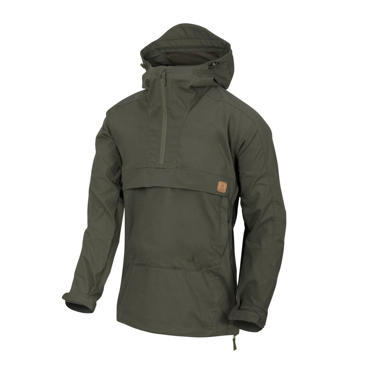 Jacket Woodsman Anorak Helikon-Tex Bushcraft Taiga Πράσινο | www.lightgear.gr
