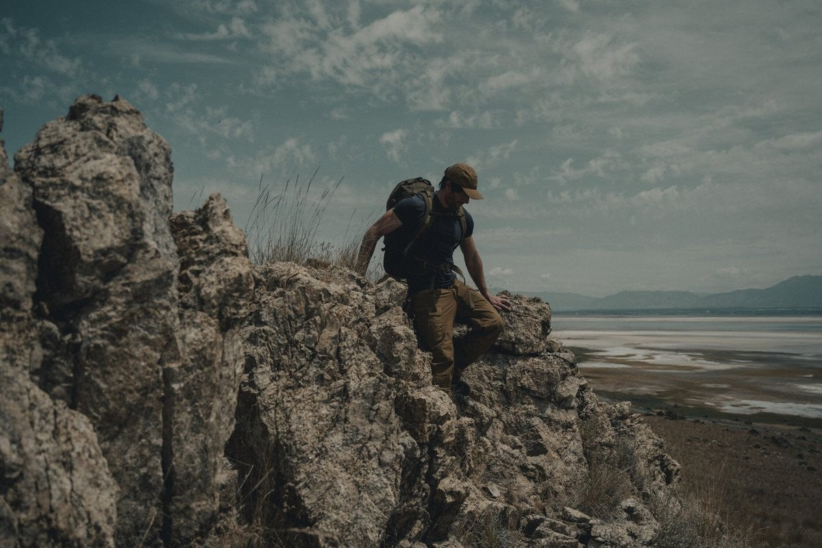 Παντελόνι HOP Helikon-Tex Outback Κόκκινο Sky / Μαύρο A | www.lightgear.gr