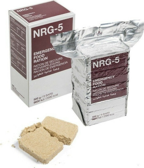 Φαγητό Επιβίωσης Emergency Food Trek'n Eat NRG-5 (9 μπάρες) | www.lightgear.gr