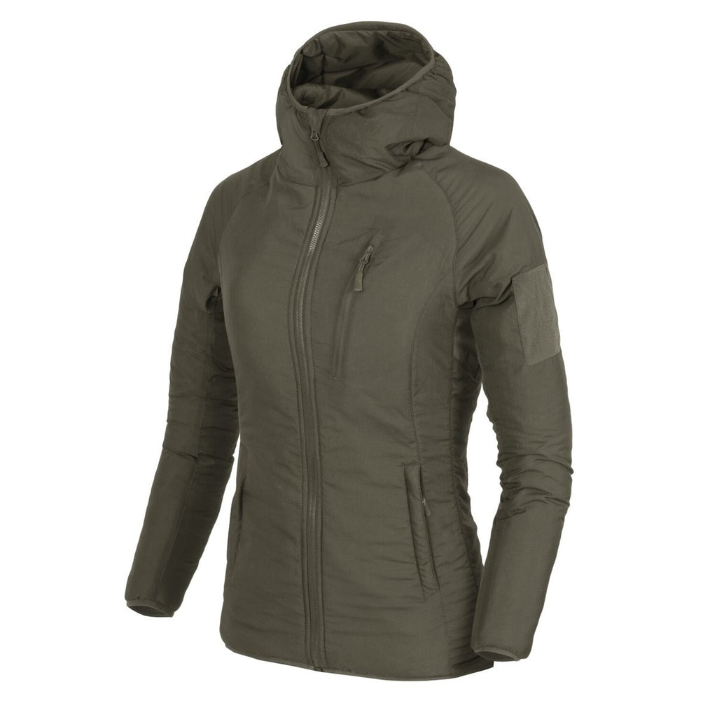 Jacket Wolfhound Hoodie Γυναικείο Helikon-Tex Outback Windpack Nylon Taiga Πράσινο | www.lightgear.gr