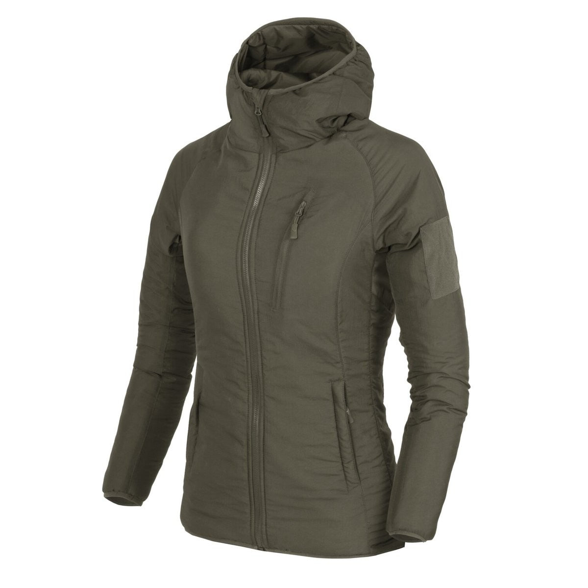 Jacket Wolfhound Hoodie Γυναικείο Helikon-Tex Outback Windpack Nylon Taiga Πράσινο | www.lightgear.gr