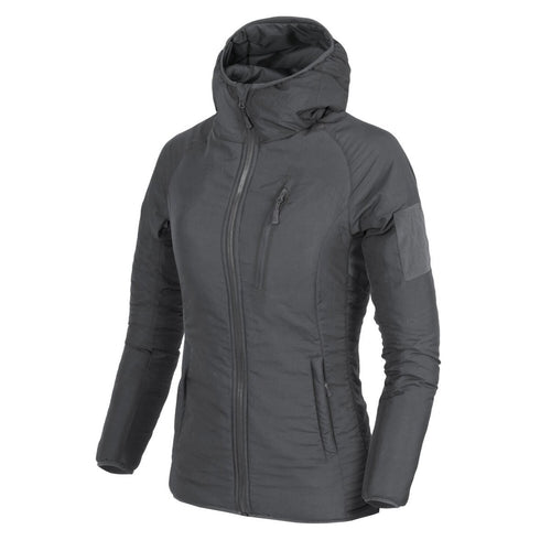 Jacket Wolfhound Hoodie Helikon-Tex Outback Windpack Nylon Γυναικείο Shadow Γκρι | www.lightgear.gr
