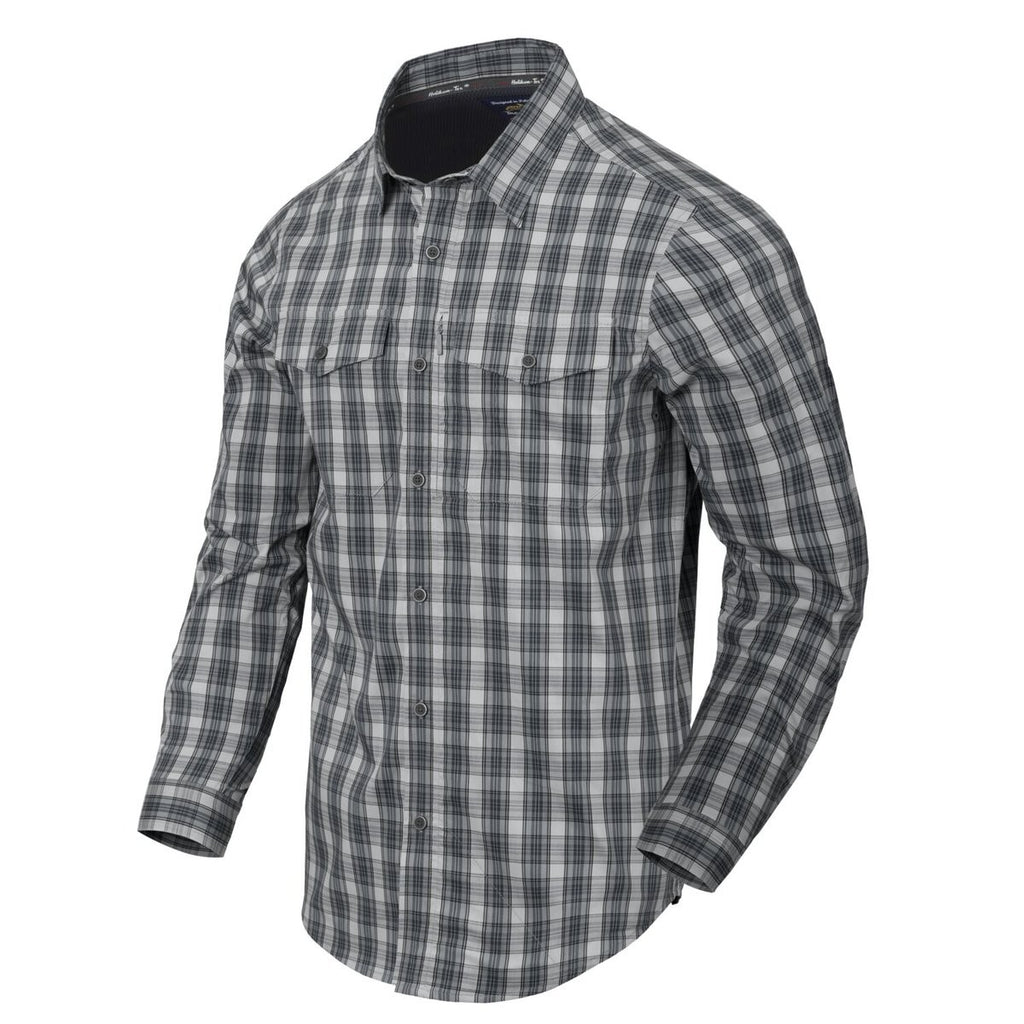 Πουκάμισο Concealed Carry Helikon-Tex Foggy Γκρι Plaid Law Enforcement | www.lightgear.gr