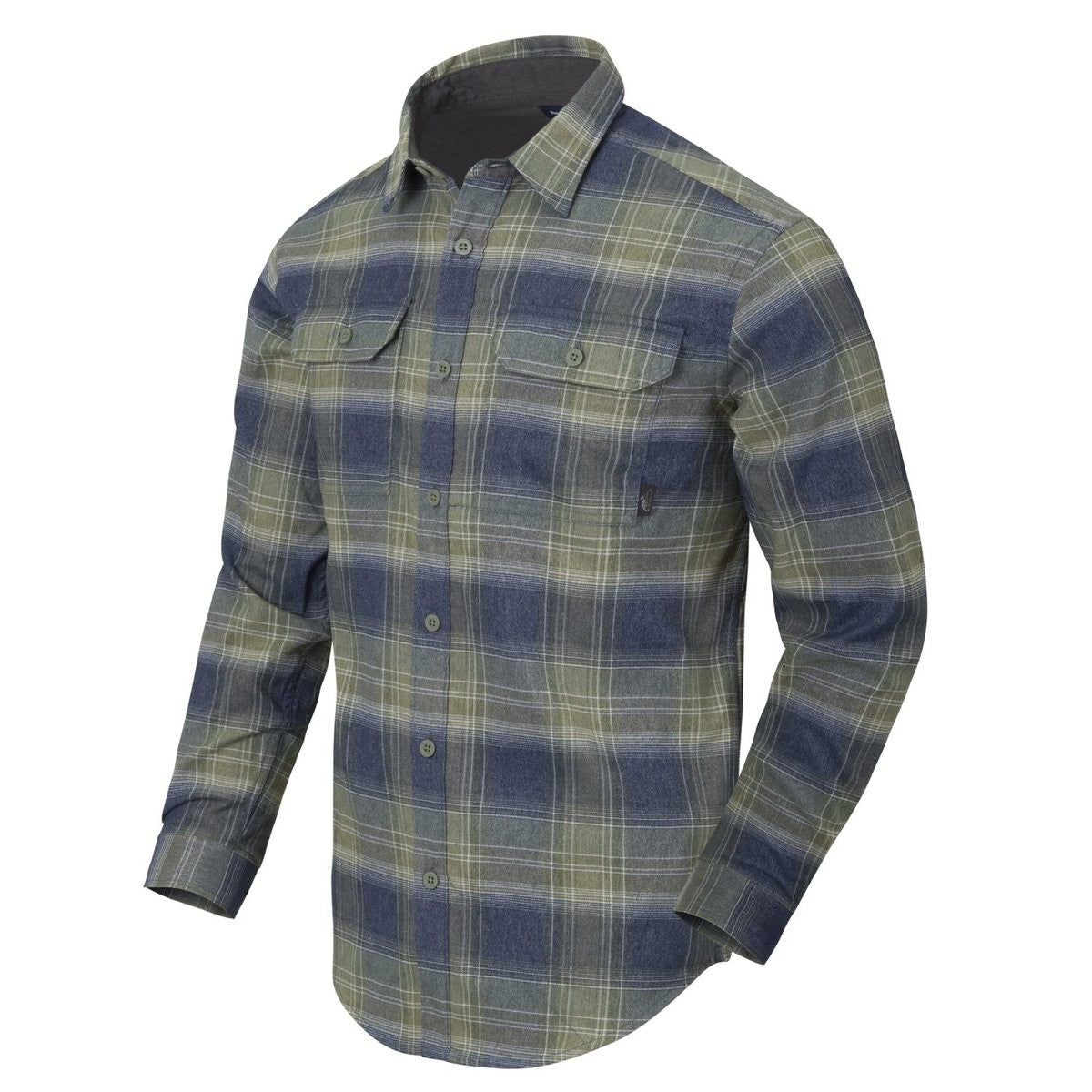 Πουκάμισο Greyman Helikon-Tex Blast Μπλε Plaid | www.lightgear.gr