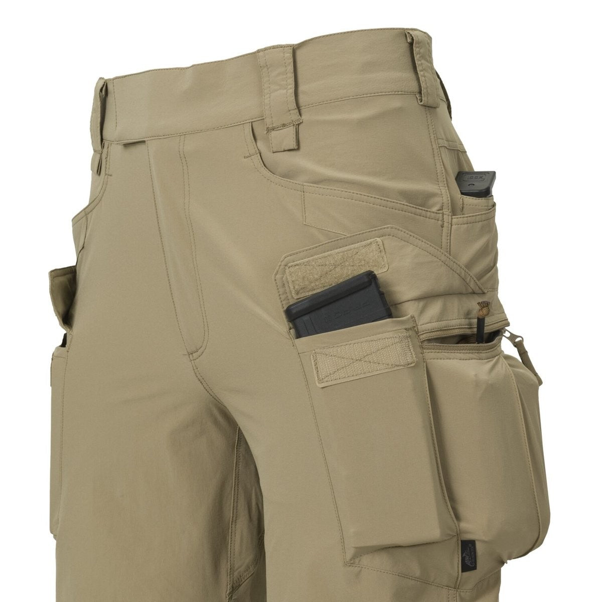 Βερμούδα Outback OTS Shorts 8.5" Helikon-Tex Μαύρο | www.lightgear.gr