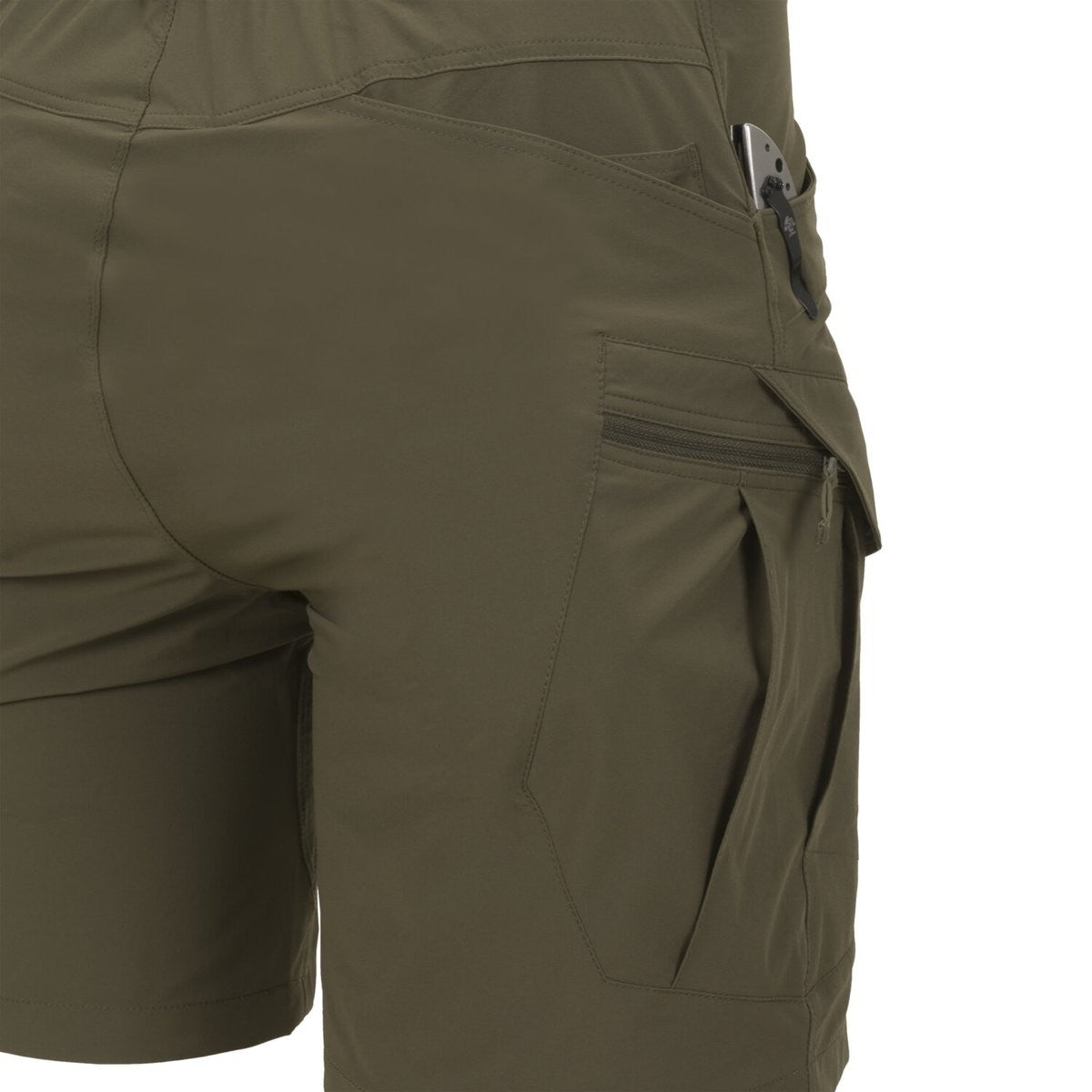 Βερμούδα OTS Ultra Helikon-Tex Outback Μαύρο | www.lightgear.gr