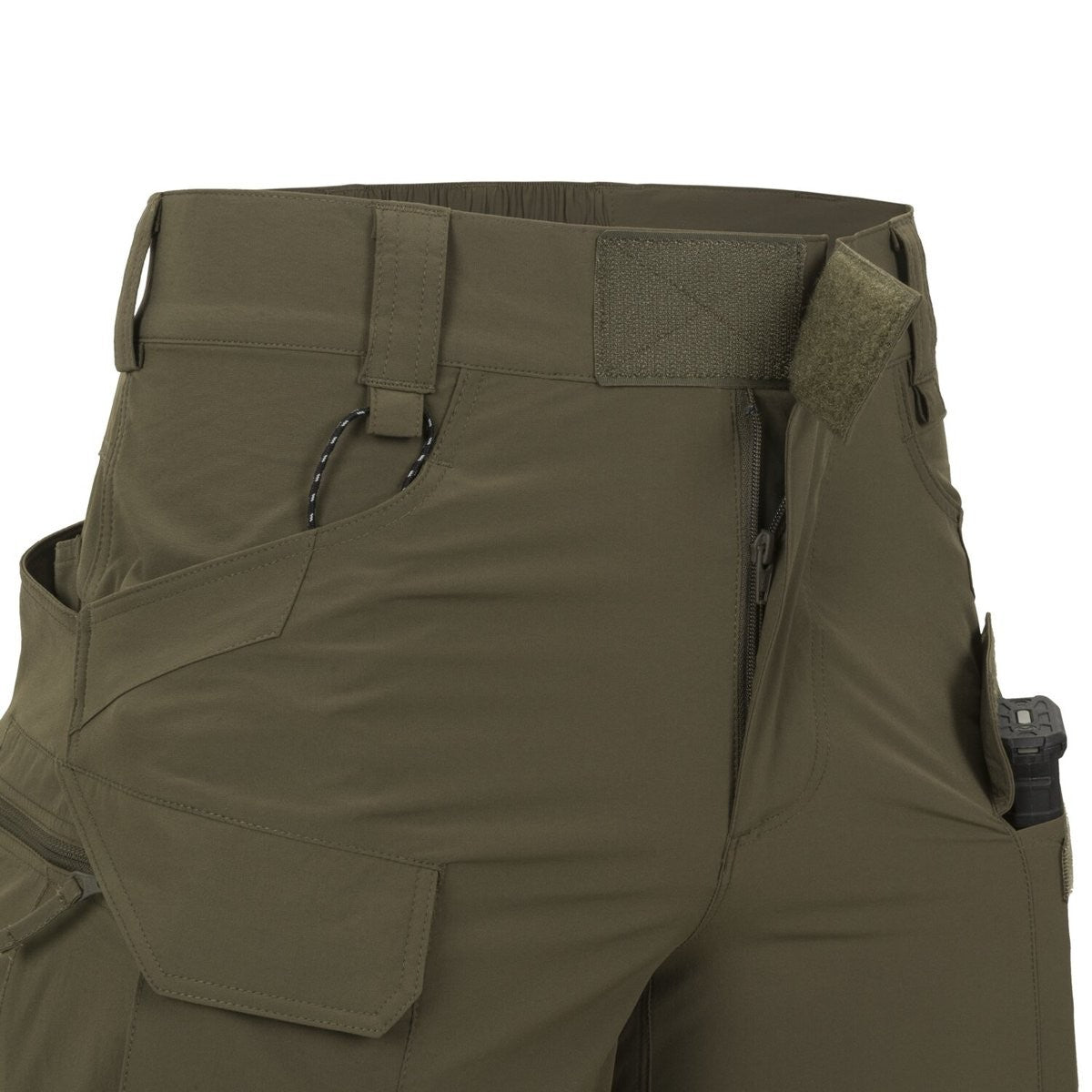 Βερμούδα OTS Ultra Helikon-Tex Outback Μαύρο | www.lightgear.gr