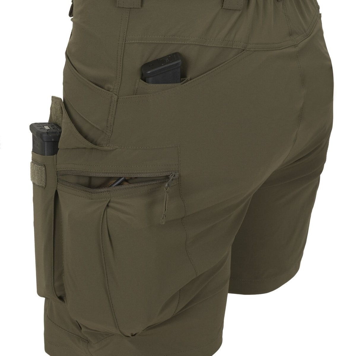Βερμούδα OTS Ultra Helikon-Tex Outback Taiga Πράσινο | www.lightgear.gr