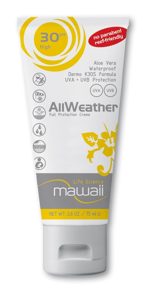Αντιηλιακή Κρέμα All Weather Mawaii Spf30 75Ml | www.lightgear.gr