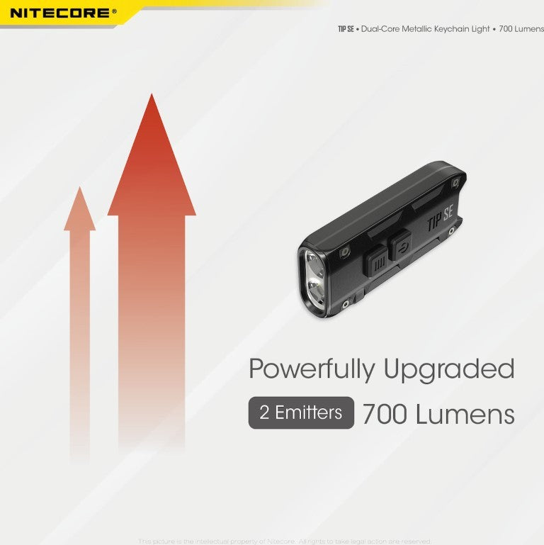 Φακός Επαναφορτιζόμενος Nitecore LED TIP SE | www.lightgear.gr