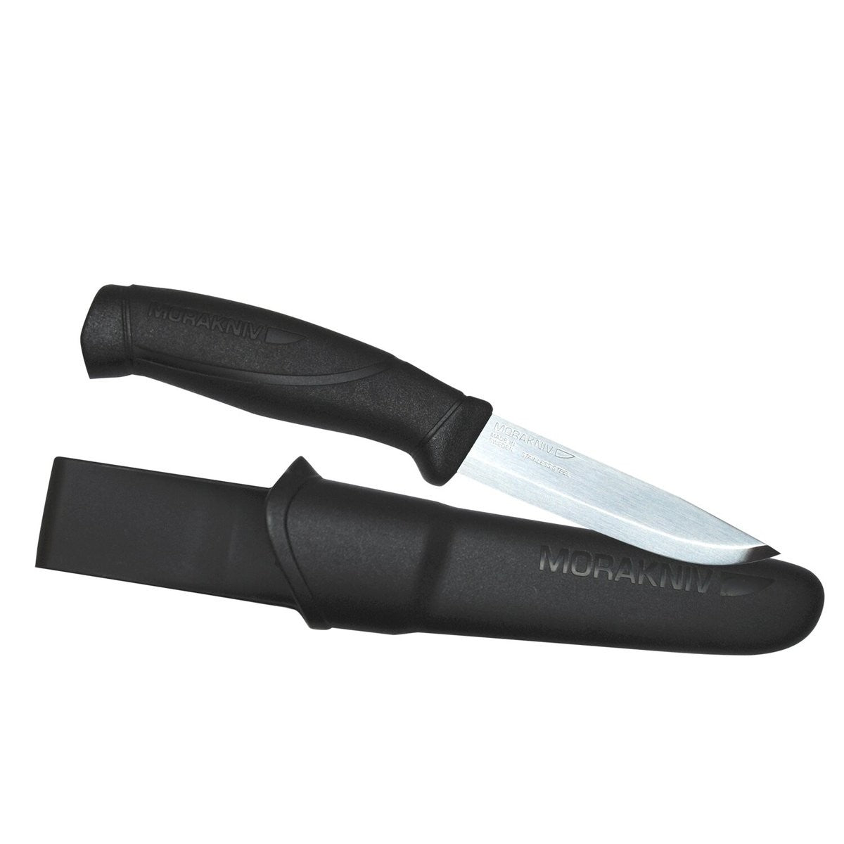 Μαχαίρι Morakniv Companion Ανοξείδωτο Μαύρο | www.lightgear.gr